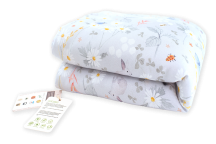 Amy Bamboo Quilt Meadow Gray