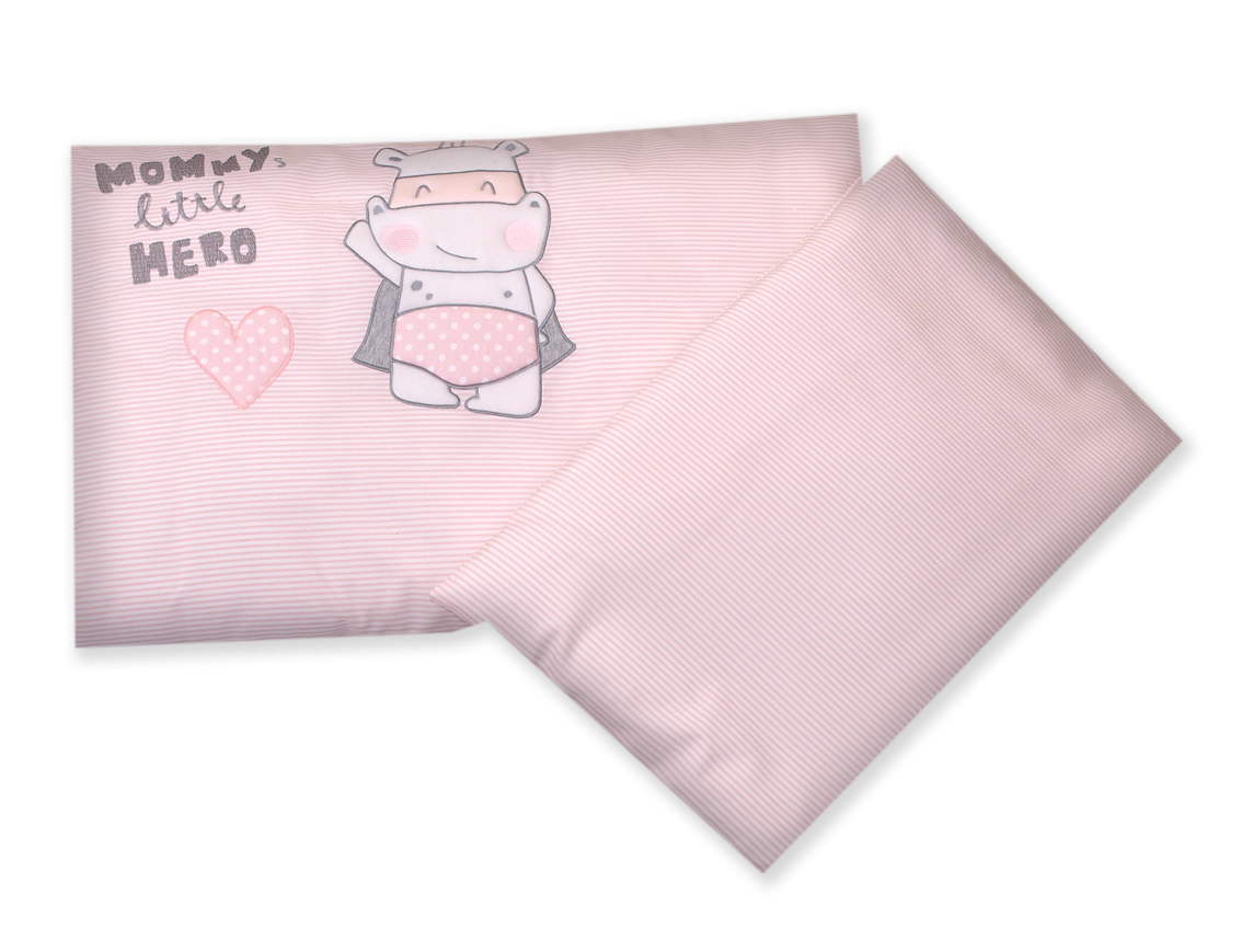 2-element bedding set for Amy HERO PASKI PINK Cot