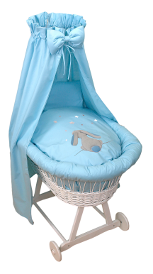 Linen to the Moses basket Amy Sissi FLUFFY SEA