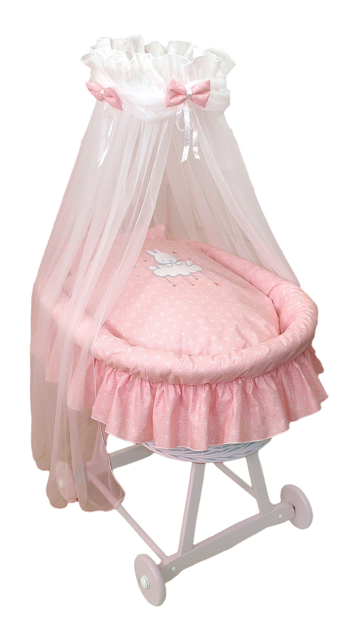 篮子的床上用品 摩西 艾米茜茜 SKY_BUNNY 玫瑰花粉色