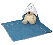 Amy HERO TERRY BLUE bathing cover for babies