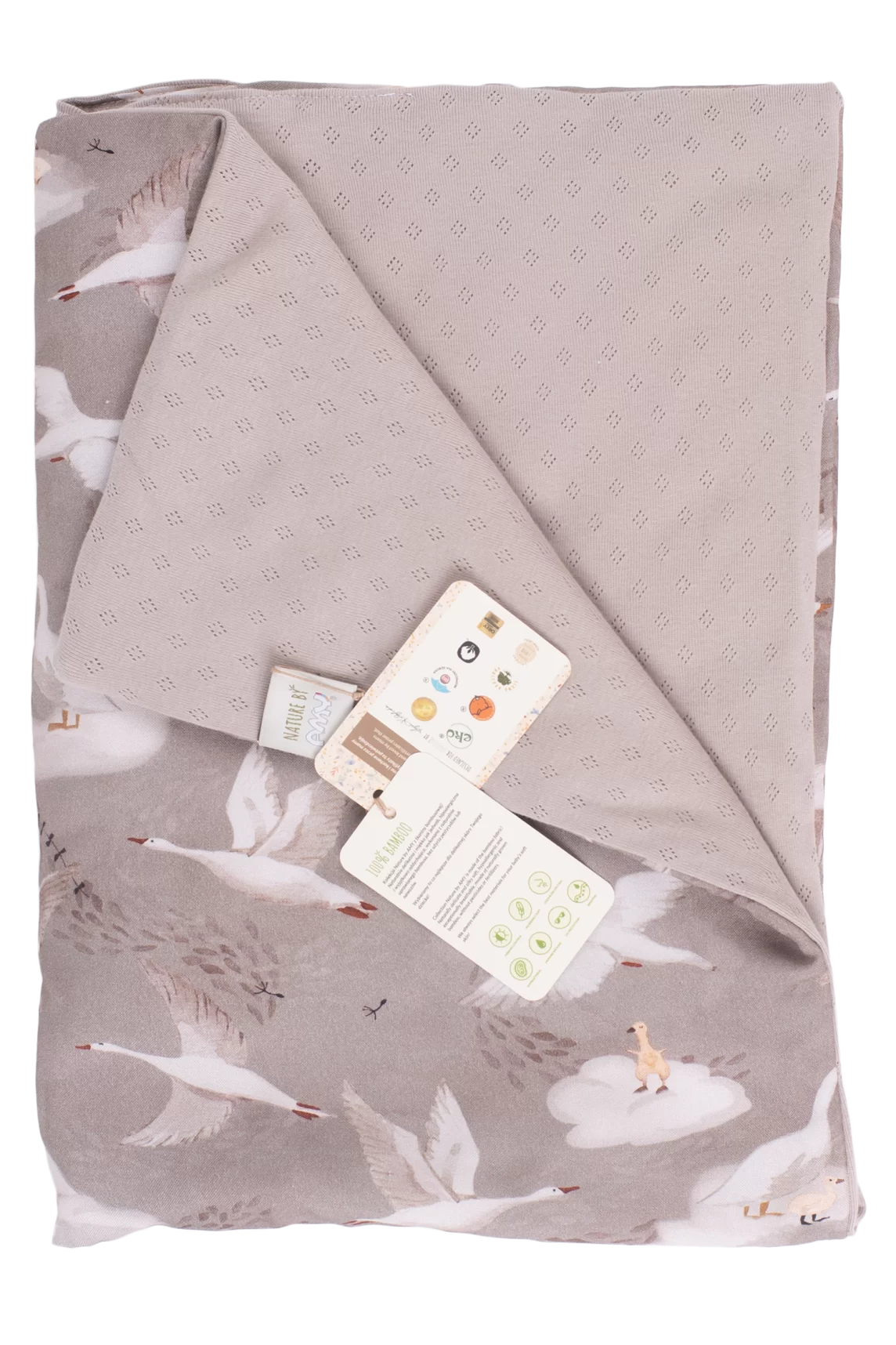 Baby blanket bamboo Amy Bamboo double-sided summer Walnut Goose