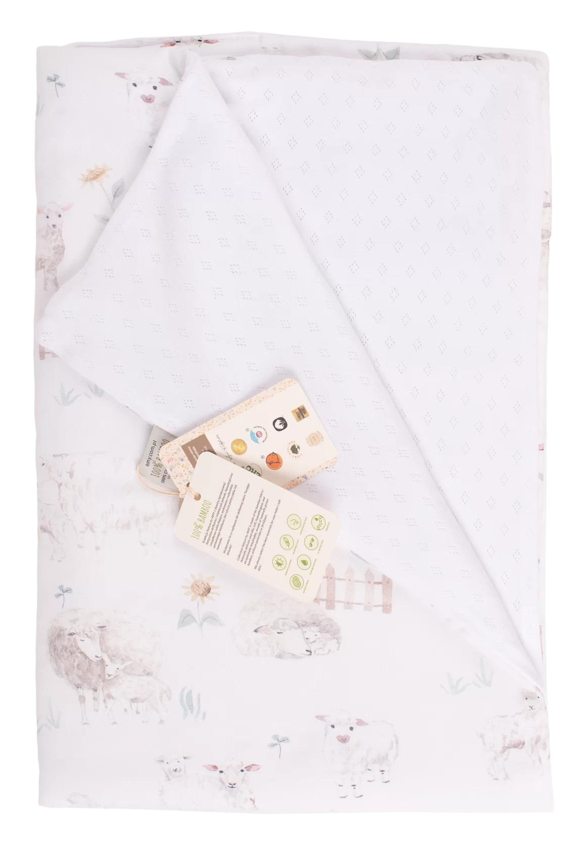 Baby Blanket Bamboo Amy Bamboo Double-sided Summer Sheep