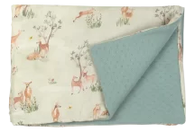 Baby blanket bamboo Amy Bamboo double-sided summer Forest Sage Fun