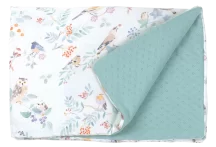 Baby blanket bamboo Amy Bamboo double-sided summer Bird Grove Mint