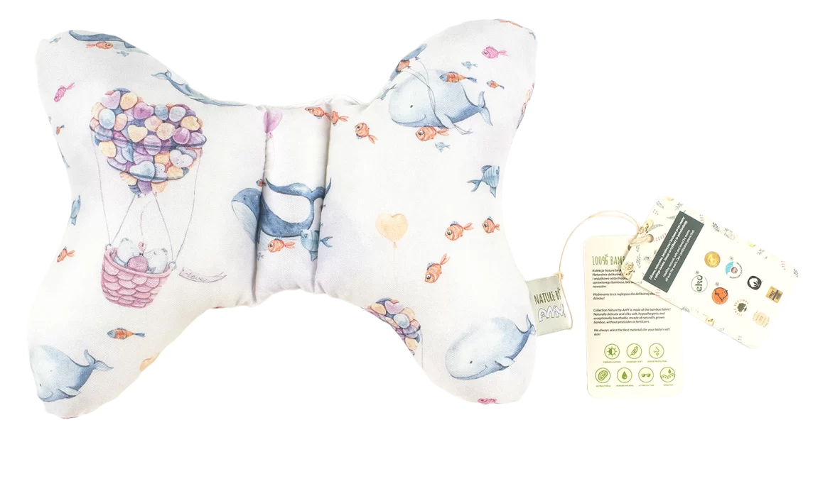 Amy Bamboo Butterfly Pillow Sky Adventures