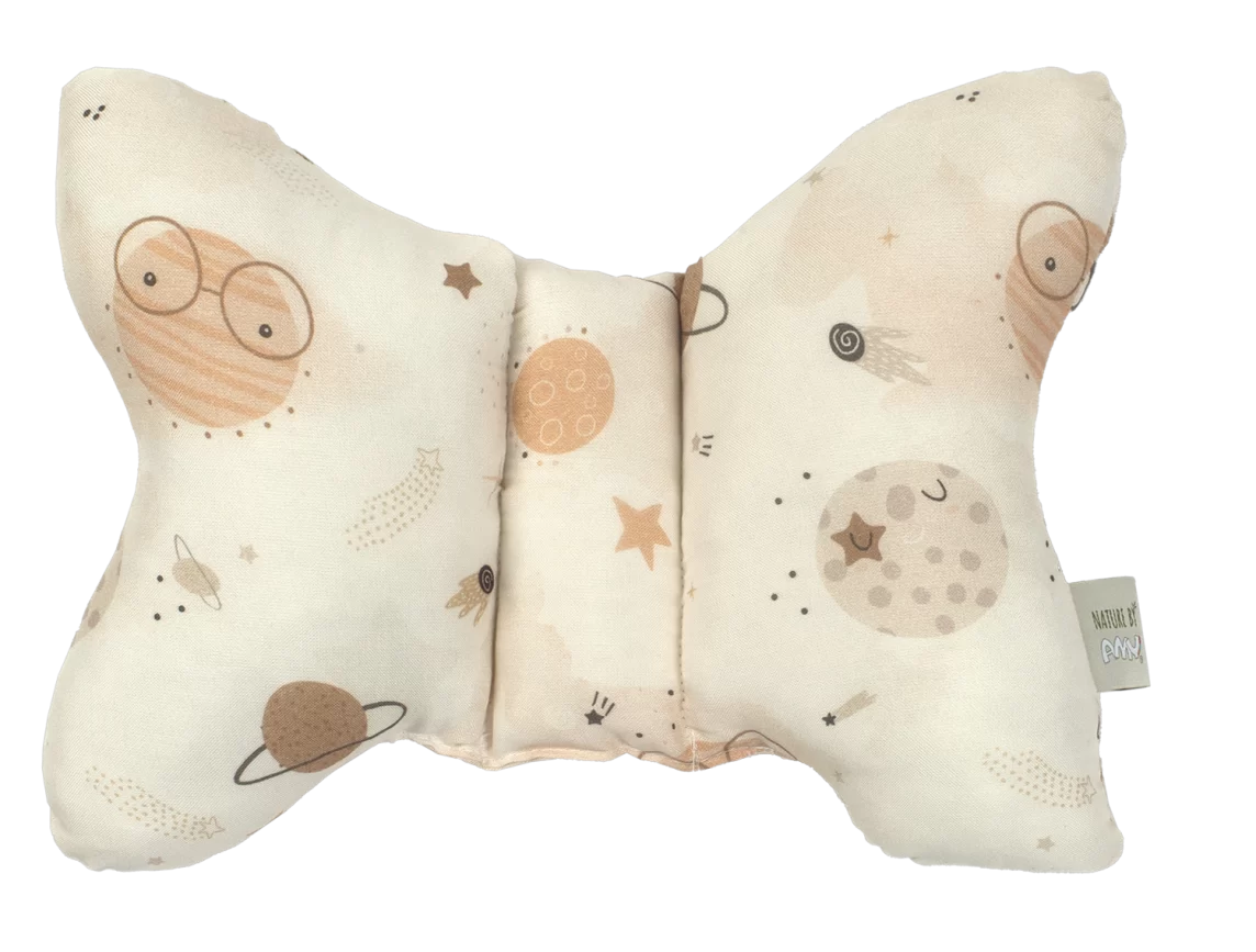 Poduszka-motylek Amy Bamboo Wesoły Kosmos