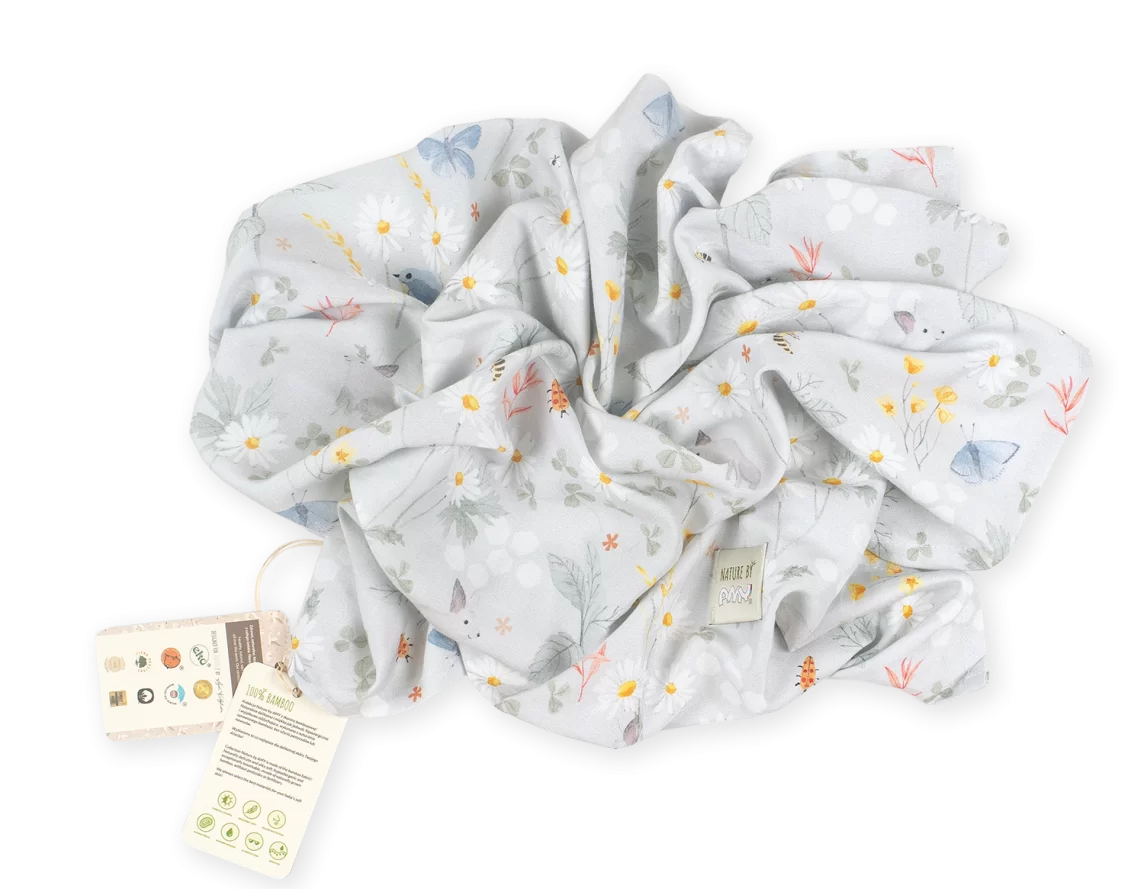 Wrapper Amy Bamboo Meadow Grey