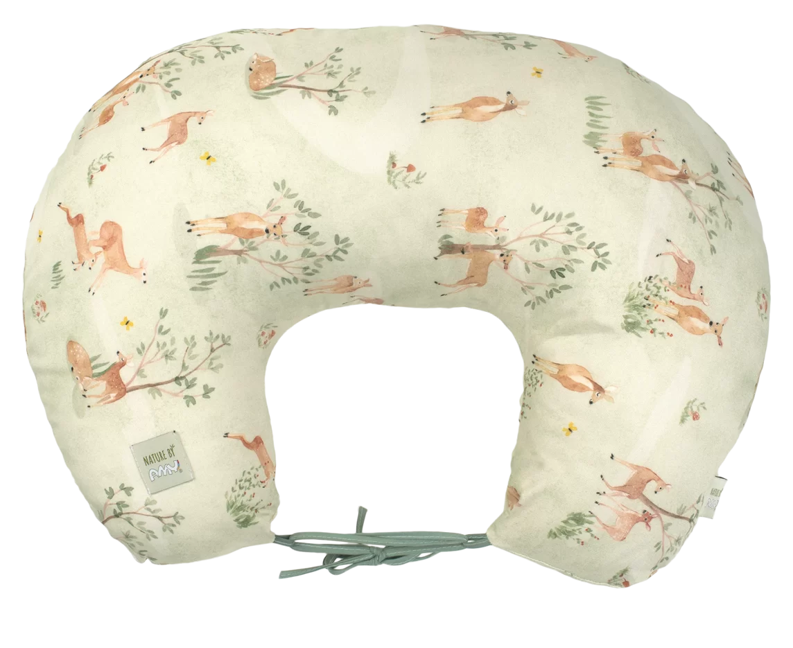 Feeding pillow 110cm Amy Bamboo Forest Sage Fun