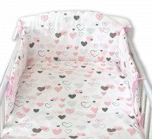 Bedding for cot 3-piece Amy