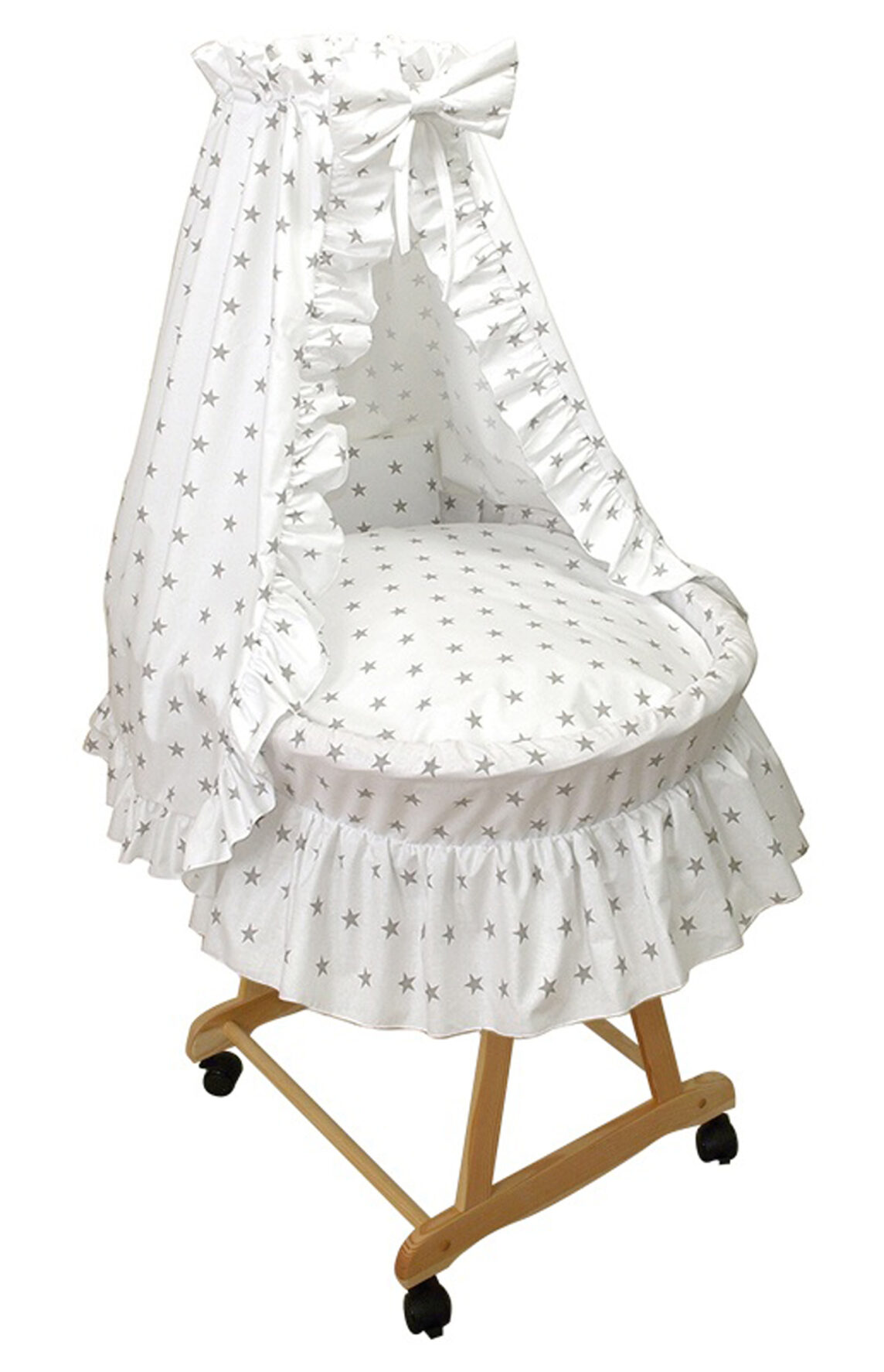 Moses basket with AMY baby bedding